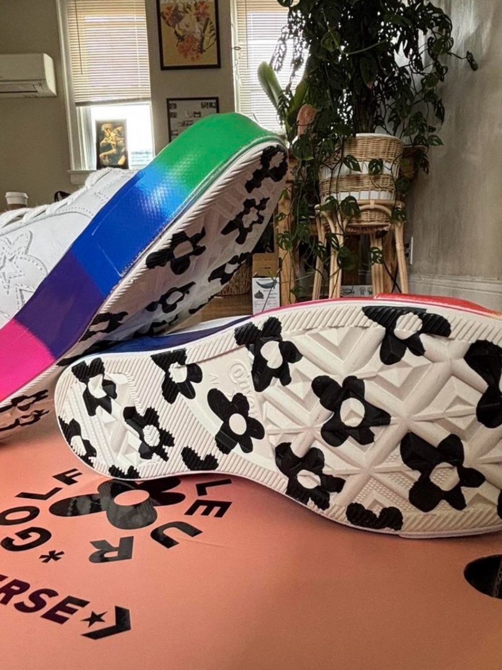 Golf Le Fleur Sneakers with Rainbow Midsole